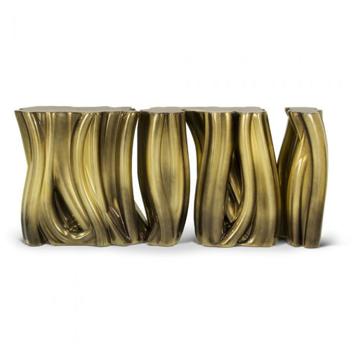 Boca Do Lobo BDL3770 Monochrome Gold Sideboard