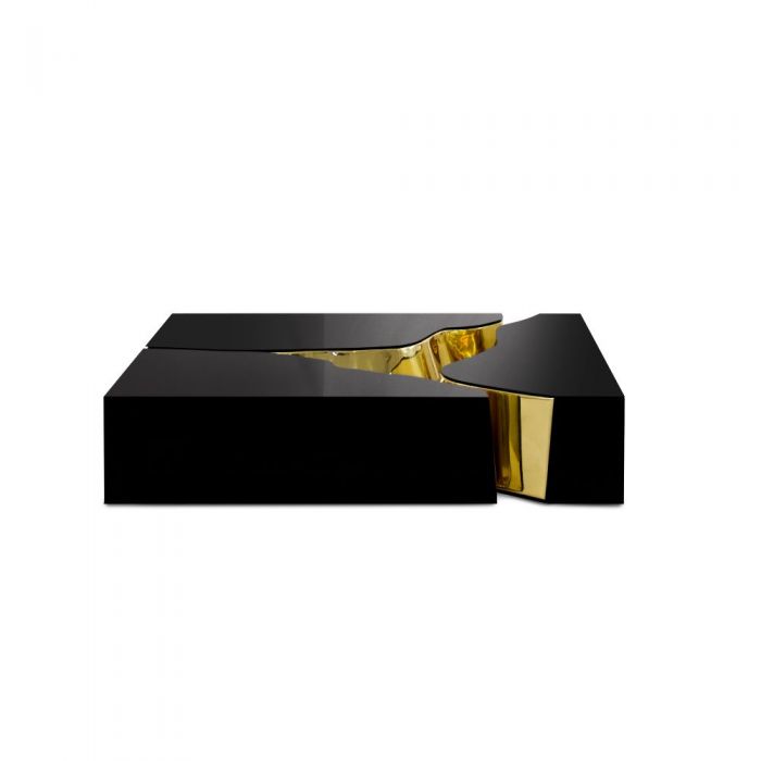 Boca Do Lobo BDL7474 Lapiaz Black Gold Center Table